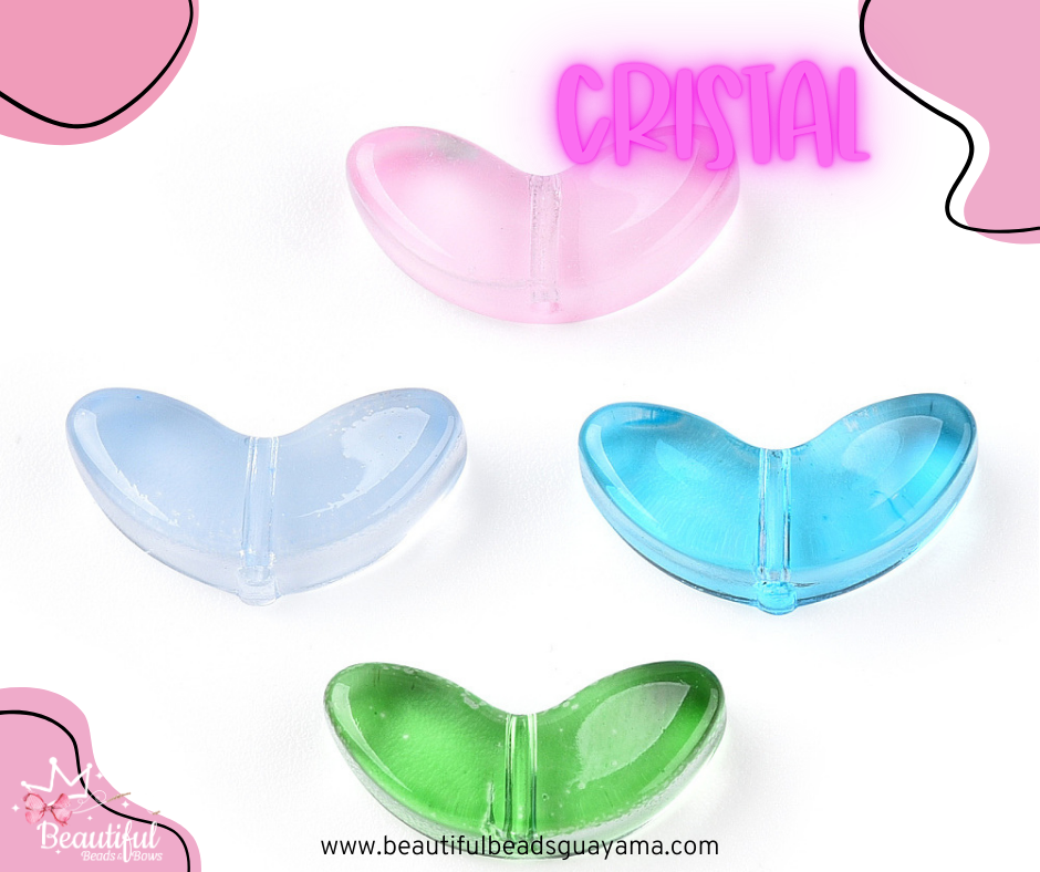 Glass Leaf Mix 8pc
