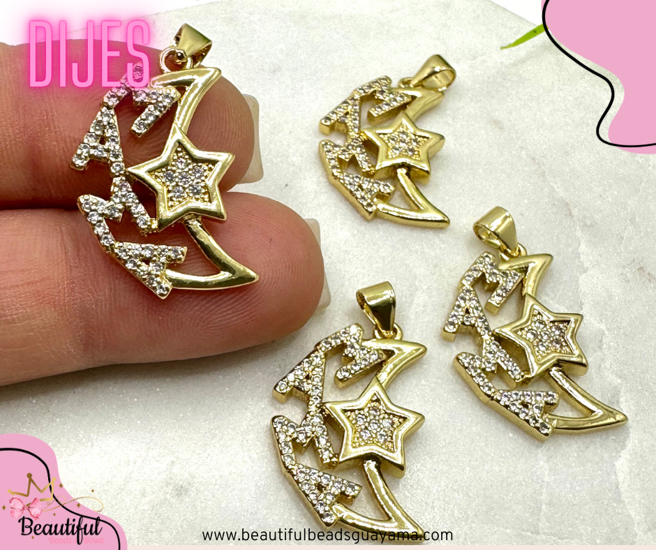 18KGP Moon Mom 1pc