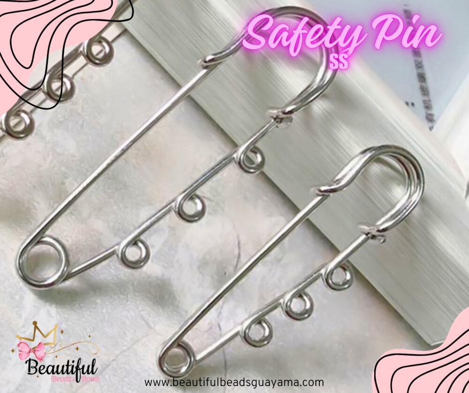 SS Safety Pin 3pc