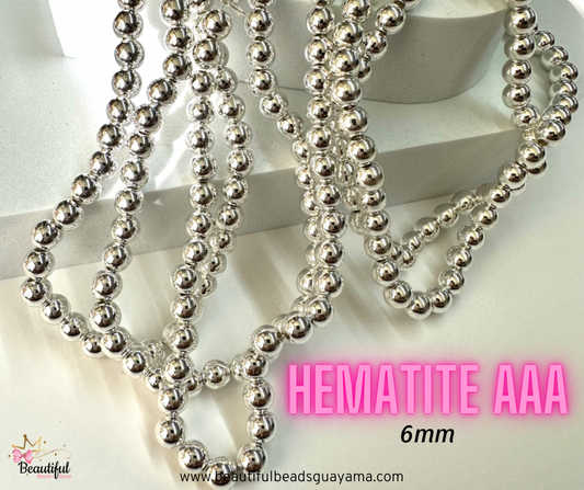 Hematite AAA 6mm