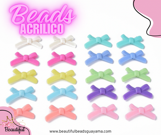 Acrylic Bowknot 10pc