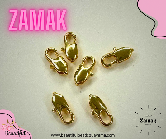 Cierre Zamak 10mm 6pc