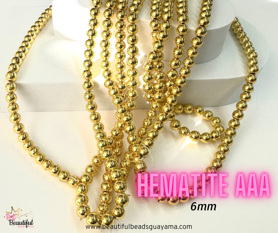 Hematite AAA 6mm