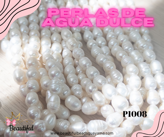 Rice Cult Pearls 7mm Strand
