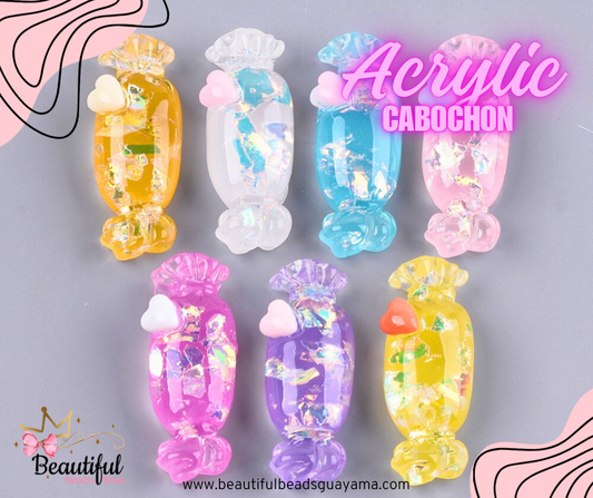 Candy Cabochon 5pc