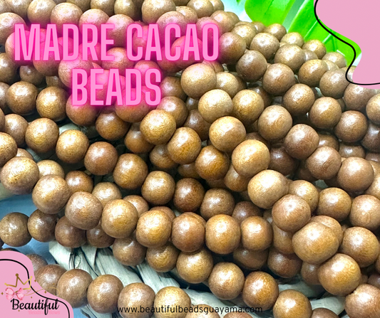 Madre Cacao Beads 8mm