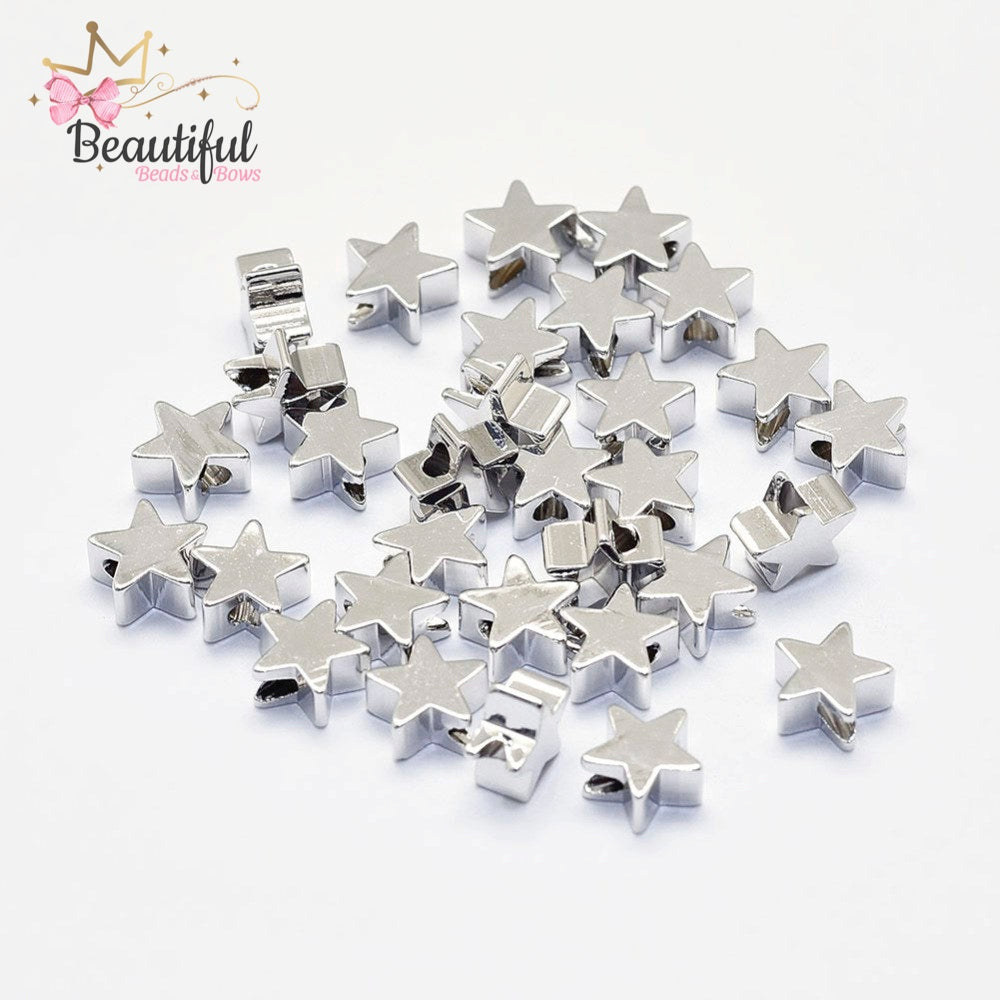 Star Plated Beads
