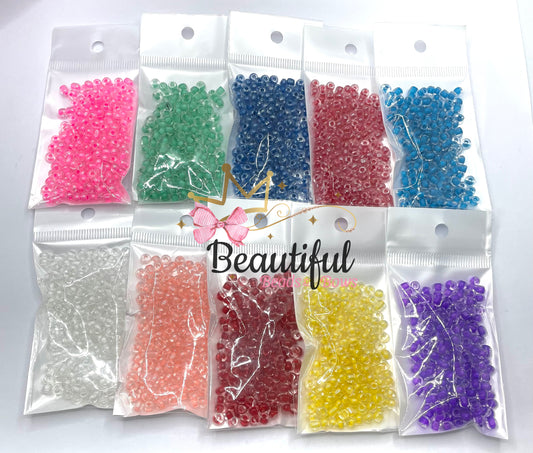 6/0 Glass Seed Beads Inside Color