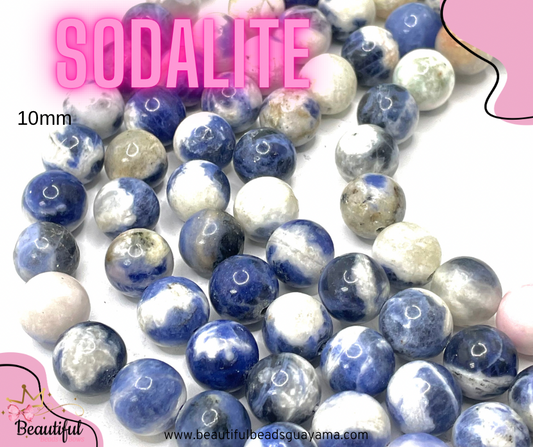 Sodalite Beads 10mm