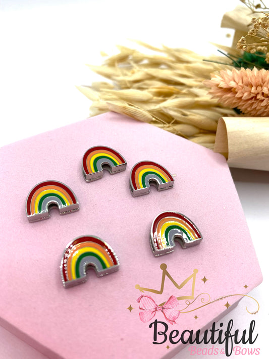 SS304 Rainbow Slide Charm