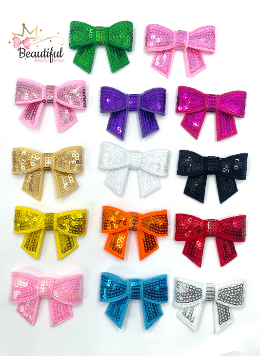 Sequin Bow 2”