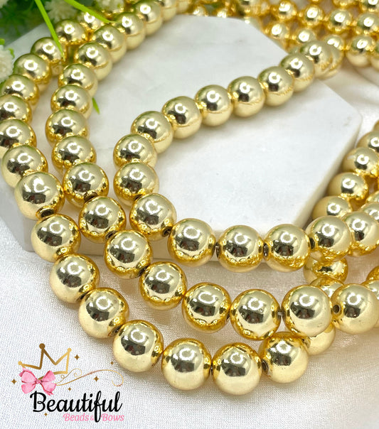Beads Hematite 10mm